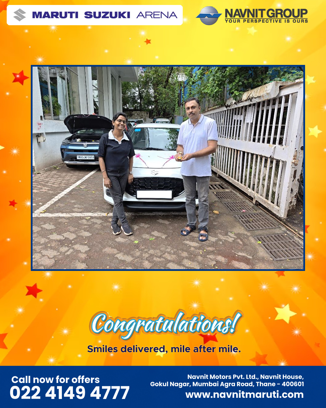 Maruti Car Dealer in Thane city - Navnit Maruti