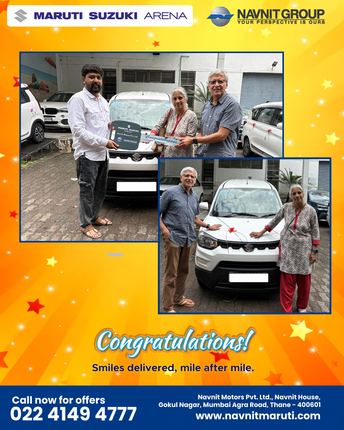 Maruti Car Dealer in Thane city - Navnit Maruti